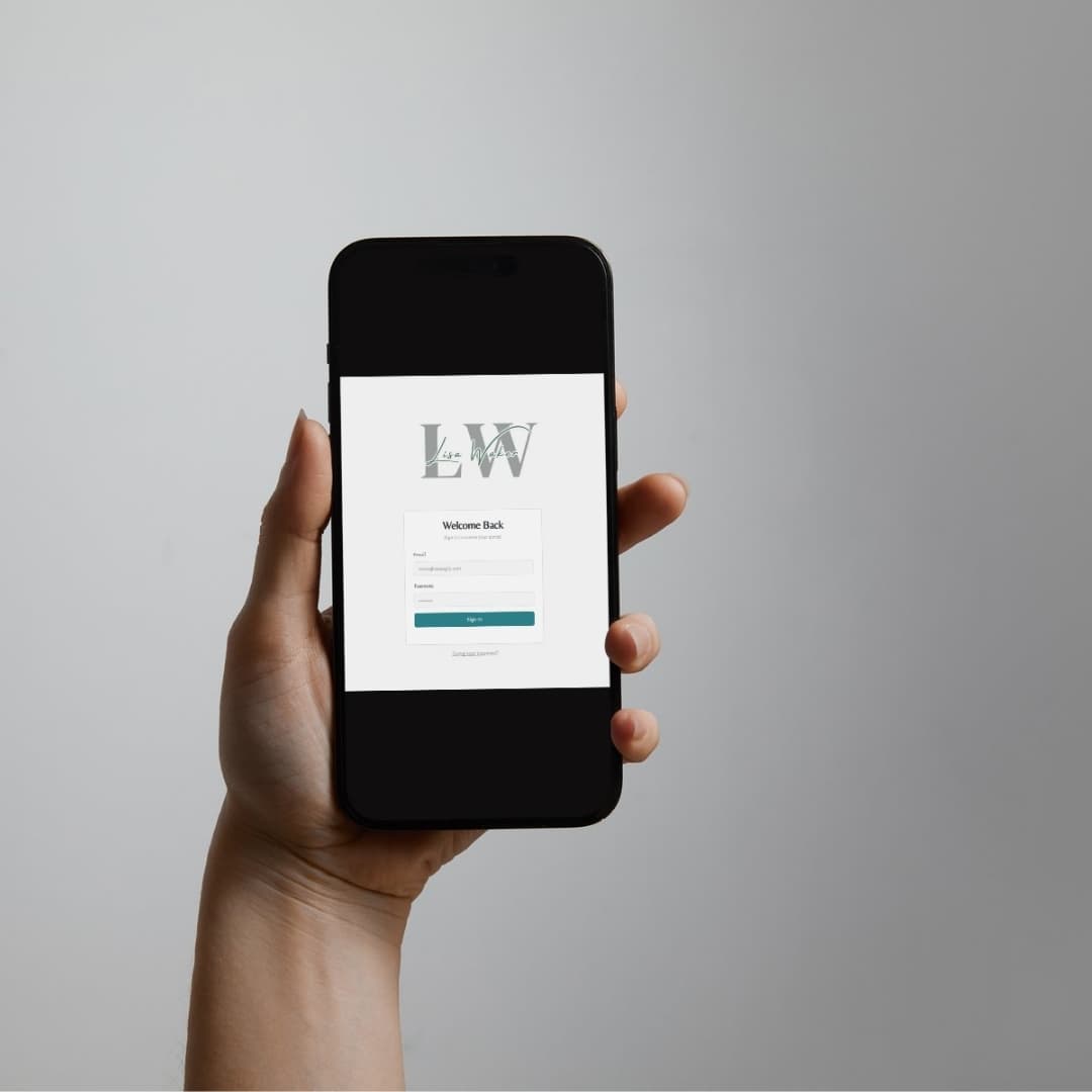 Lisa Waker Client Care Hub App